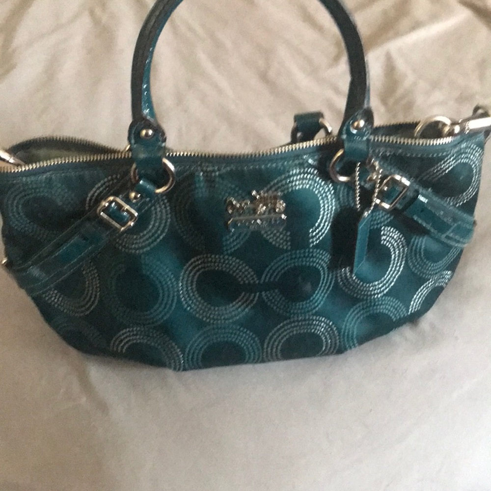 Green Coach Bag